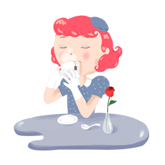[LINEスタンプ] Baba Kiko