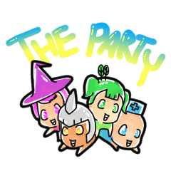 [LINEスタンプ] the party