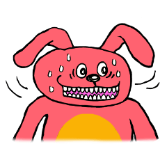 [LINEスタンプ] 桃色の生き物とその友達が好き勝手やるよ
