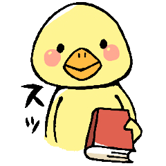 [LINEスタンプ] 図書だより