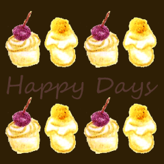 [LINEスタンプ] Lonely Happy Days