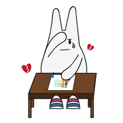 [LINEスタンプ] Eggy Bunny Emotions