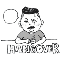 [LINEスタンプ] HangOver