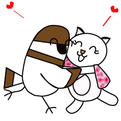 [LINEスタンプ] Vanilla family~(Daily life)