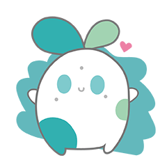 [LINEスタンプ] Three point rabbit