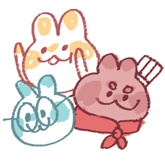 [LINEスタンプ] A Bun's Life