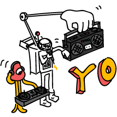 [LINEスタンプ] アストロマイケル