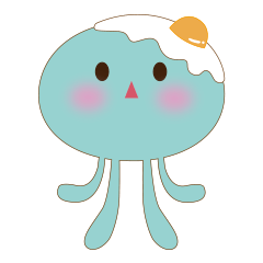 [LINEスタンプ] 目玉焼きくらげ