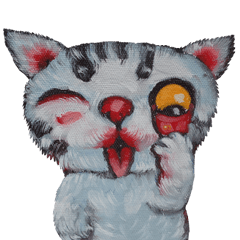 [LINEスタンプ] Cat cat love