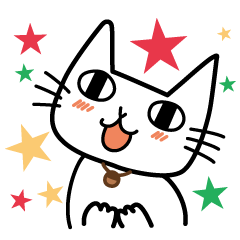 [LINEスタンプ] 木工漫画「七椿とモモ（なつともも）」1