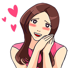 [LINEスタンプ] He Loves Her (Fun Pack Animated)の画像（メイン）
