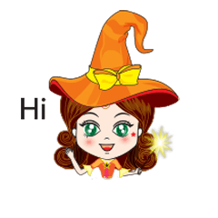 [LINEスタンプ] Witchy part1