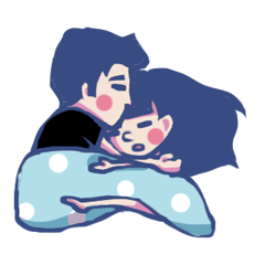 [LINEスタンプ] YUN＆CHEN love oh ！