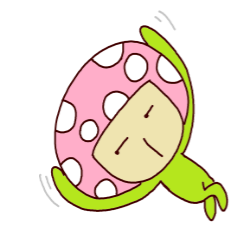 [LINEスタンプ] Lady Pinkly Mushroom