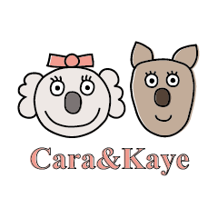 [LINEスタンプ] Cara ＆ Kaye