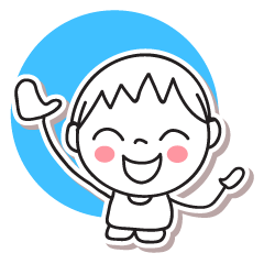 [LINEスタンプ] Panna Panna, Optimistic and Happy kid.