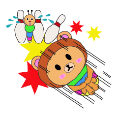 [LINEスタンプ] いもむしくまたん