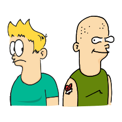 [LINEスタンプ] Tom ＆ Joe