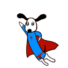 [LINEスタンプ] SUPER is DOG