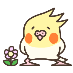 [LINEスタンプ] オカメインコのオカ