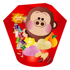 [LINEスタンプ] Buc ape IIIの画像（メイン）