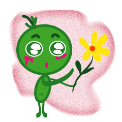 [LINEスタンプ] Midori is coming