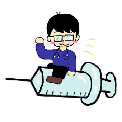 [LINEスタンプ] ゆるゆる小児科医の日常