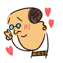 [LINEスタンプ] はらまき父ちゃん〜和み〜