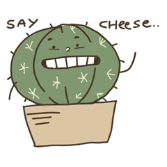 [LINEスタンプ] cactus fam