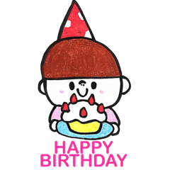 [LINEスタンプ] おだんごちゃんスタンプ
