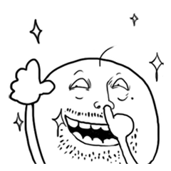 [LINEスタンプ] from the starts madman