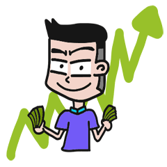 [LINEスタンプ] Investor man