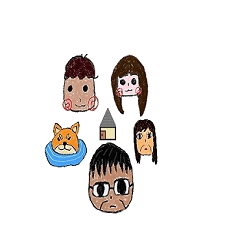 [LINEスタンプ] 家族スタンプwith くーちゃん