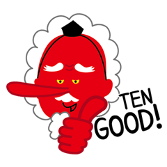[LINEスタンプ] テングおじさん