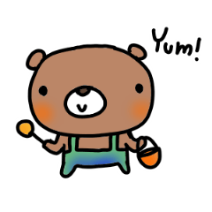 [LINEスタンプ] Sama Bear