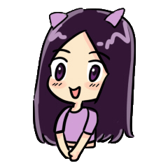 [LINEスタンプ] Cute Purple Zwi