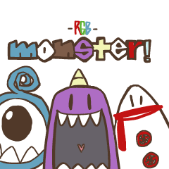 [LINEスタンプ] MONSTER！by.RGB