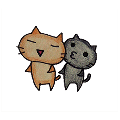 [LINEスタンプ] Mink ＆ Milk Neko