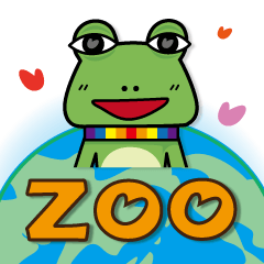 [LINEスタンプ] Global World is an amazing ZOO！