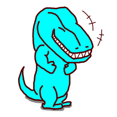 [LINEスタンプ] コモドドラゴンのこども