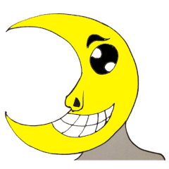 [LINEスタンプ] HUMAN MOON