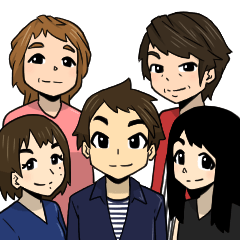 [LINEスタンプ] 吉武大輔と愉快な仲間の『奇跡スタンプ』
