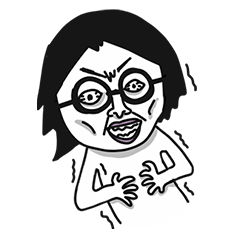 [LINEスタンプ] Lips purple
