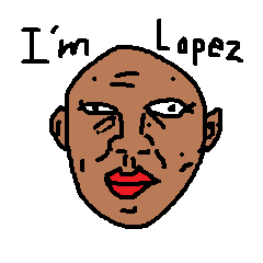 [LINEスタンプ] ロペス君
