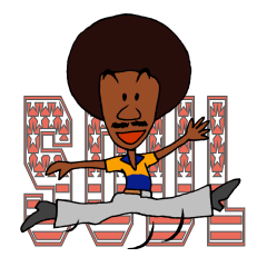 [LINEスタンプ] Afro ＆ Soul Dancers