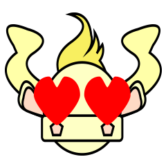 [LINEスタンプ] Shop to work the bull