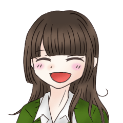 [LINEスタンプ] 姫カット女子の日常スタンプ