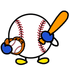 [LINEスタンプ] 野球 ソフトボール3(日常会話)の画像（メイン）