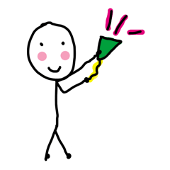 [LINEスタンプ] Skinny Guy Version.2