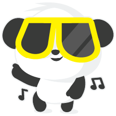 [LINEスタンプ] ぺらぺらパンダ